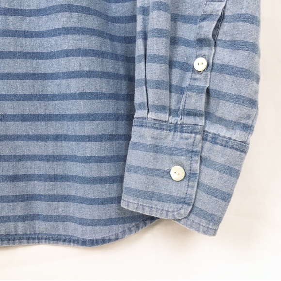 J. CREW Chambray Popover - Picture 5 of 8